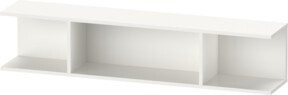 Duravit Regal Ketho.2 Wandregal mit 3 Fächern in Weiß Hochglanz, B/H/T: 80 x 15 x 17 cm - Bild 1