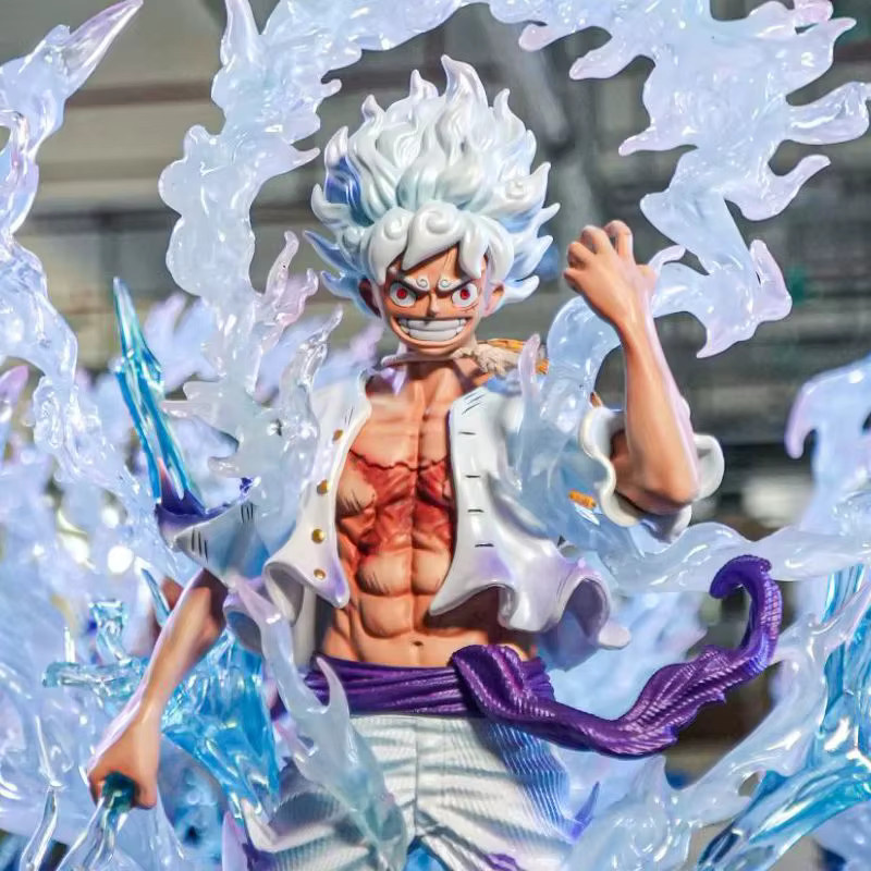 Bandai One Piece Nika Ruffy, Statue, 30 cm, multicolor - Bild 3
