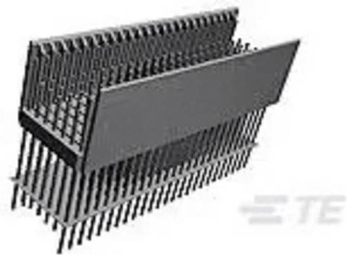 TE Connectivity Einbau-Stiftleiste Standard 5100785-9 in Grau und Schwarz - Bild 1