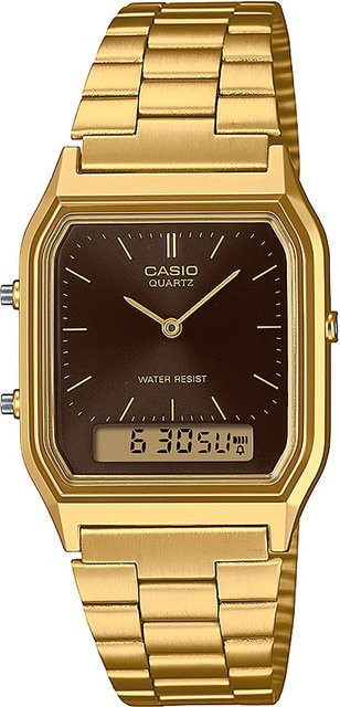 Casio Armbanduhr Analog-Digital, Quarz, Kunststoff, Edelstahl, 30 mm, Herren - Bild 1