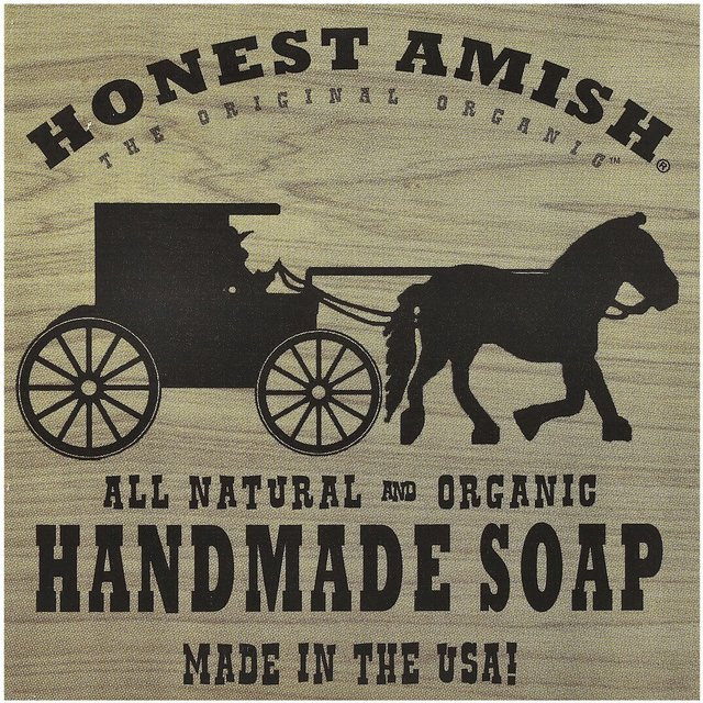 Honest Amish Seife Fischerlakritz, Unisex - Bild 1