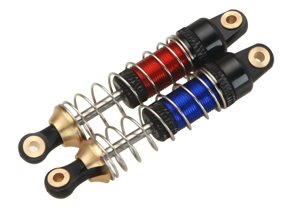 Ajrc Gewinde-Stoßdämpfer-Öldämpfer, 53 mm, 1:18, Rot, Metall - Bild 2