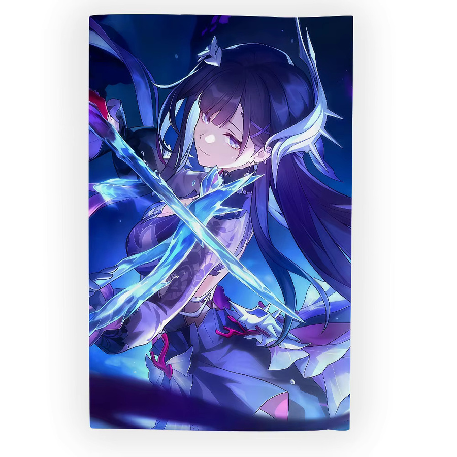 Hysilens Dekoflagge mit abstraktem Design in Multicolour, Rechteckig, B/H: 60 x 40 cm - Bild 6