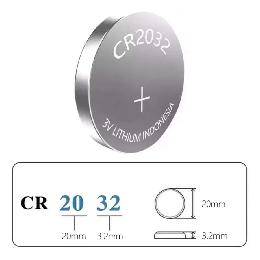 Sony CR2032 Lithium-Knopfzelle Silber für Uhren, Spielzeug und Fernbedienungen - Bild 2