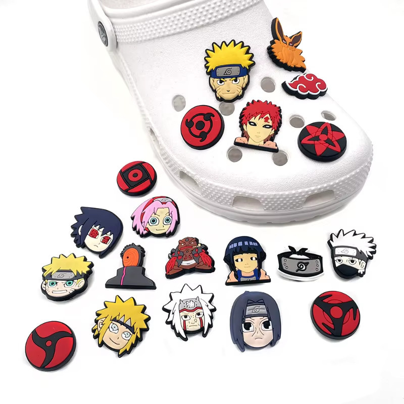 Bandai Schuhcharms-Set, 20-teilig, PVC, Anime-Cartoon-Figuren - Bild 3