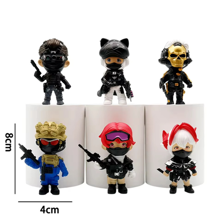 Bandai Delta Force Militär-Actionfiguren, Blind Box, Kunststoff - Bild 4