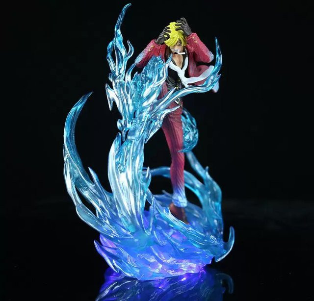 Jacksdo One Piece Vinsmoke Sanji Figur, Leuchtende Figur, ab 14 Jahre - Bild 1