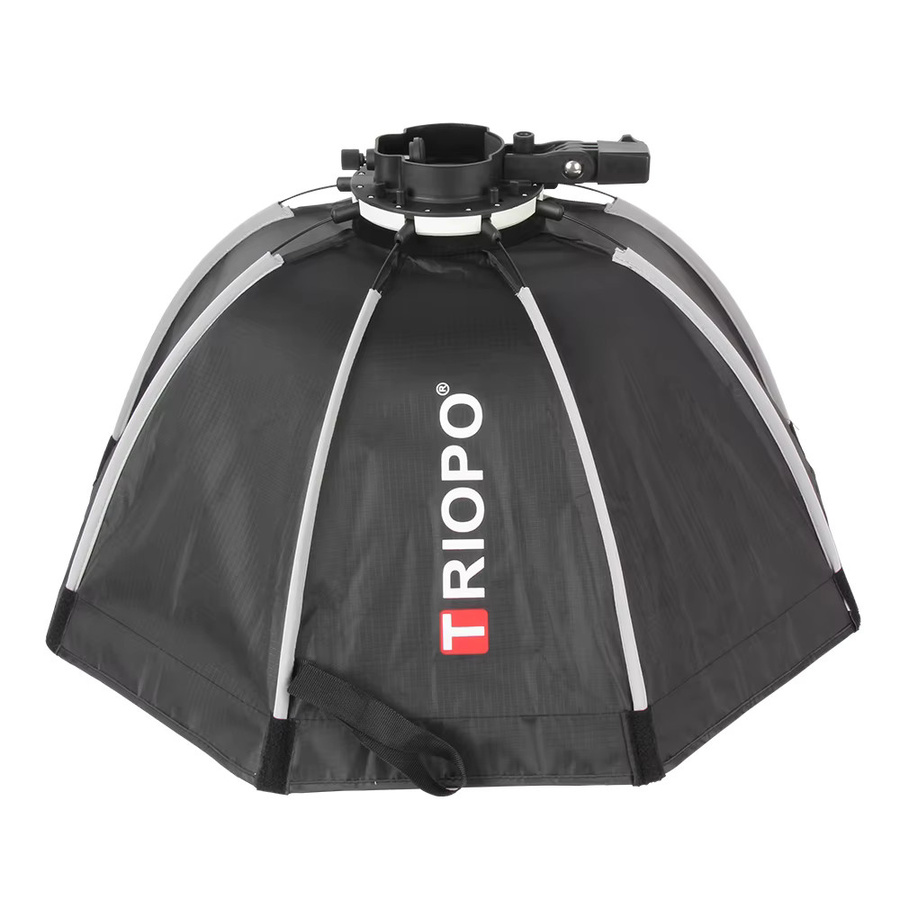 Triopo Oktagon Softbox für Godox V1 V100 V1PRO Speedlite, Schwarz, Outdoor Blitz Softbox - Bild 4