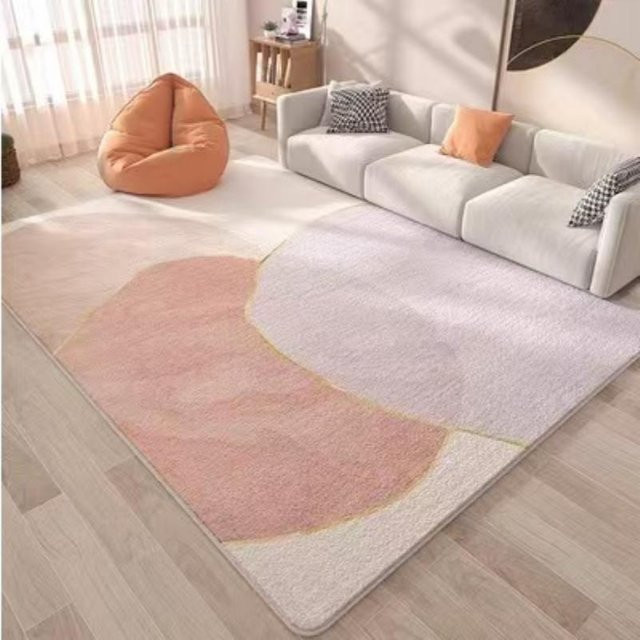Morandi Licht Luxus Premium Wohnzimmerteppich von JGJG, rutschfest und maschinenwaschbar, B/T: 180 x 200 cm - Bild 1