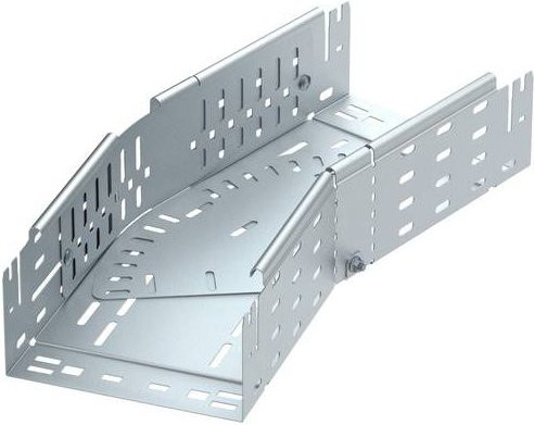 OBO Bettermann Bogen aus Metall in Silber, Breite: 150 mm, Höhe: 110 mm - Bild 1