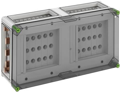 Spelsberg GSN 4210-630 Verteilerschrank mit 10 Reihen in Grau und Transparent - Bild 1