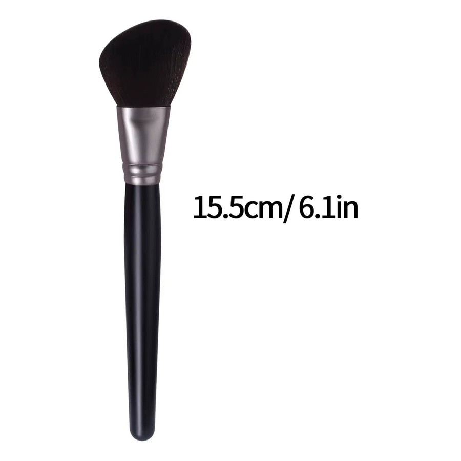 KOSSHOW Rougepinsel, schwarzer Griff, silberne Zwinge, Unisex - Bild 6