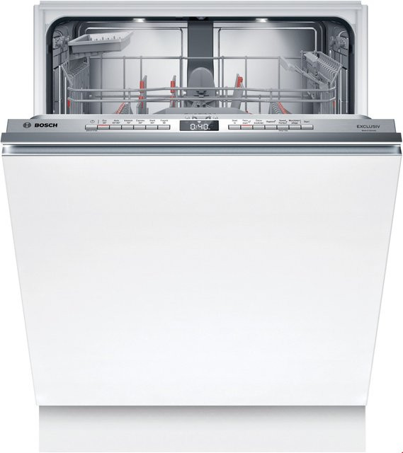 Bosch SMV4EBX04D Vollintegrierbarer Geschirrspüler mit WiFi und App-Control, 60 cm Breite, Weiß - Bild 1