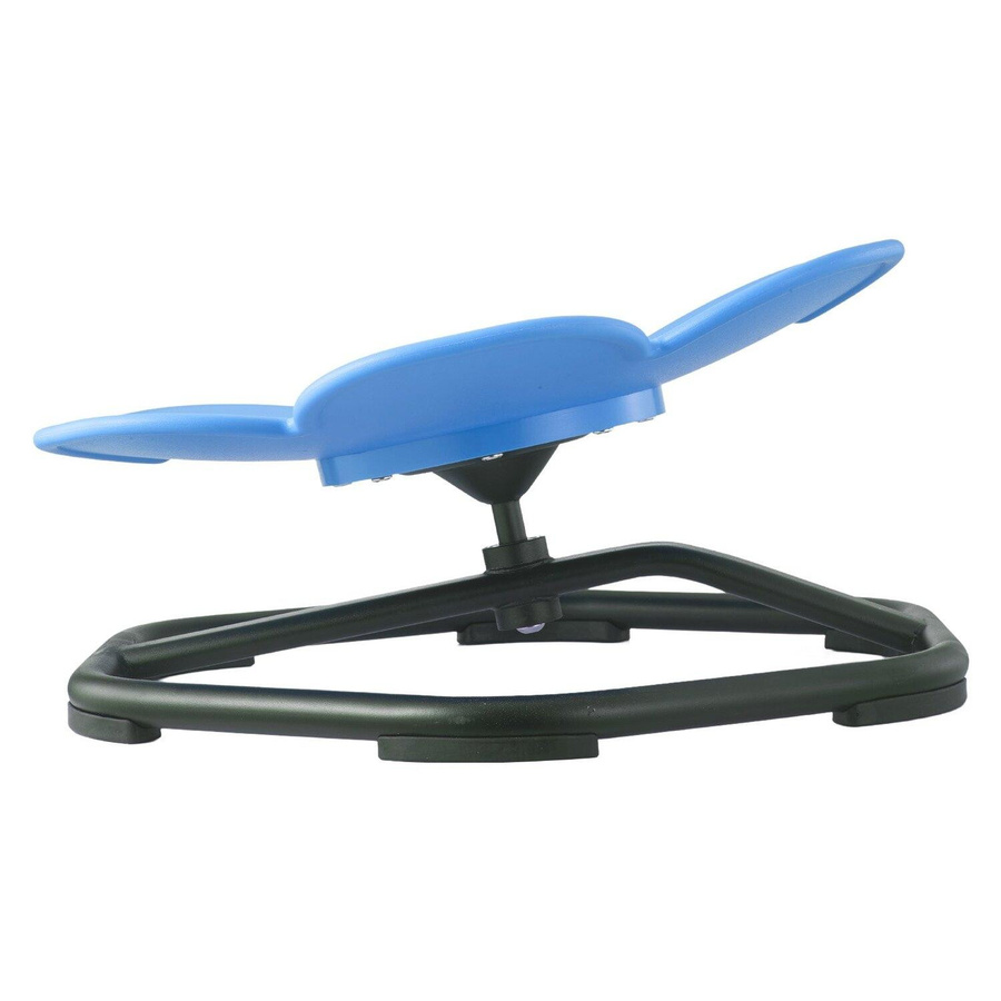 Buying Solutions MB Sensorischer Kinder Drehstuhl in Blumenform, Blau, Sit & Spin Spielzeugsitz für autistische Kinder mit rutschfester Metallbasis, Tragfähigkeit bis 100 kg - Bild 2