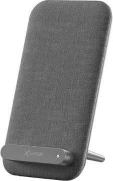 XLayer Induktive Ladestation 15W Qi-zertifiziert Kabelloses Ladegerät in Dark Grey - Bild 1
