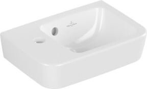 Villeroy & Boch Handwaschbecken O.NOVO Compact, weiß, rechteckig, B/T: 36 x 25 cm - Bild 1