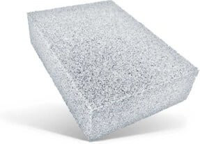 Menzer Schleifschwämme sehr fein, Grau, B/H/T: 12,5 x 11,5 x 0,5 cm, 10er Packung - Bild 1