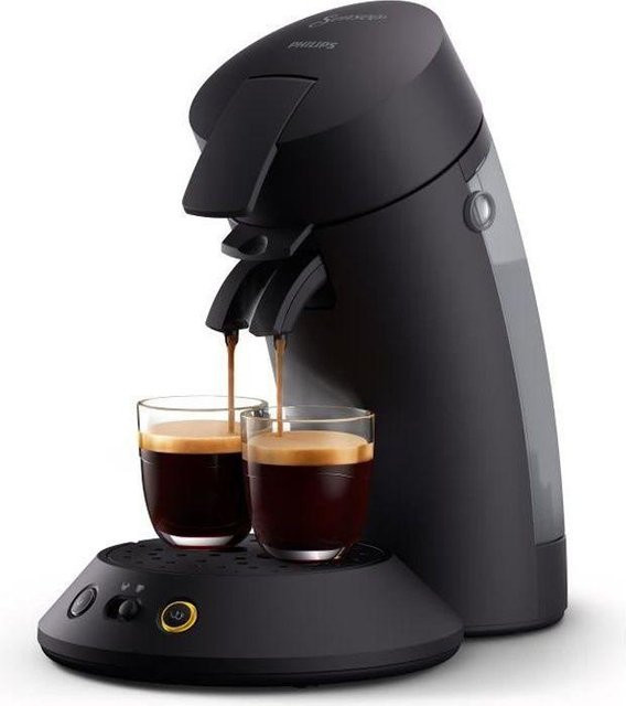 Philips Senseo Original Plus Kapselkaffeemaschine für Senseo Pads in Schwarz CSA210/61 - Bild 1