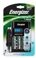 Energizer AA Akku Ladegerät Set mit 2300mAh AA Akkus und Car Adapter in Schwarz - Bild 1