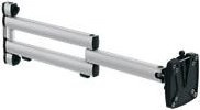 Novus TSS Folding Arm III XL 800 Gelenkarm für LCD-Displays in Silber und Anthrazit mit Montageschnittstellen 100 x 100 mm und 75 x 75 mm - Bild 1