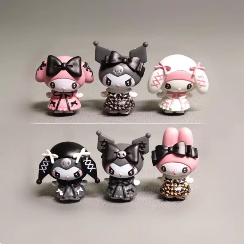 Sanrio Kulomi Actionfiguren, Puppen, Einzelfigur, 4cm - Bild 3