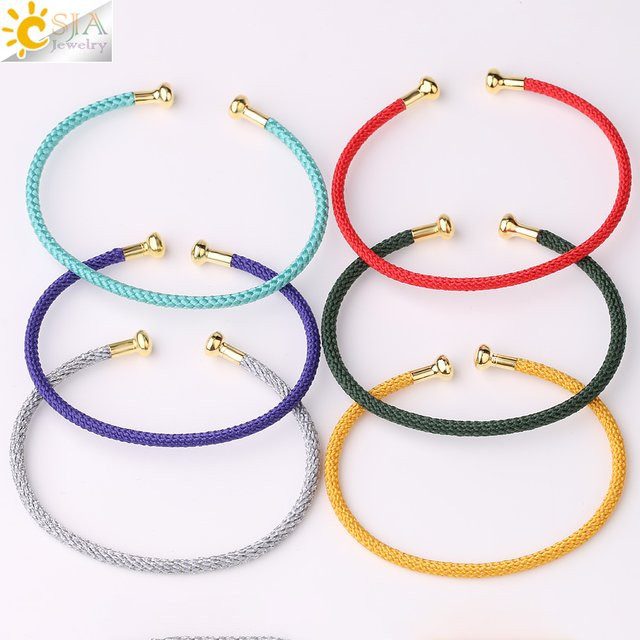 CSJA Armband, Gold Farbe, Edelstahl, Unisex - Bild 1