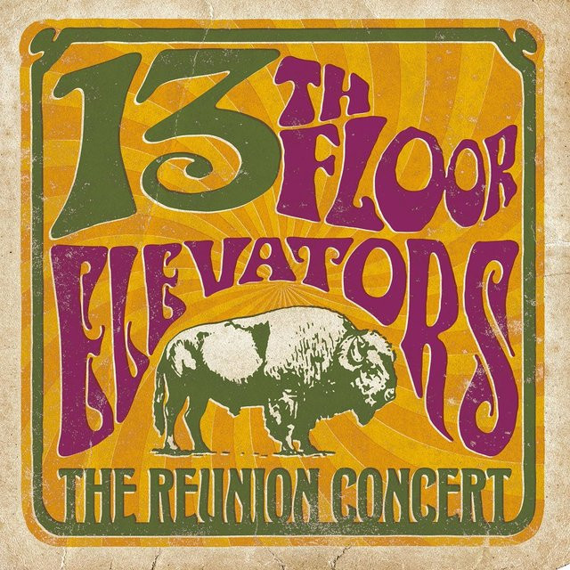 13TH FLOOR ELEVATORS Blue Day 2022 Reunion-Konzert LP Schallplatte in Pink/Multicolor - Bild 1
