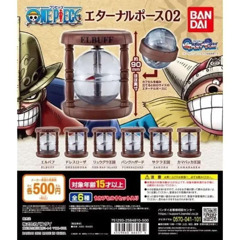BANDAI One Piece Anime-Figur Nami Eternal Pointer Compass Gashapon Montagemodell in Braun - Bild 1