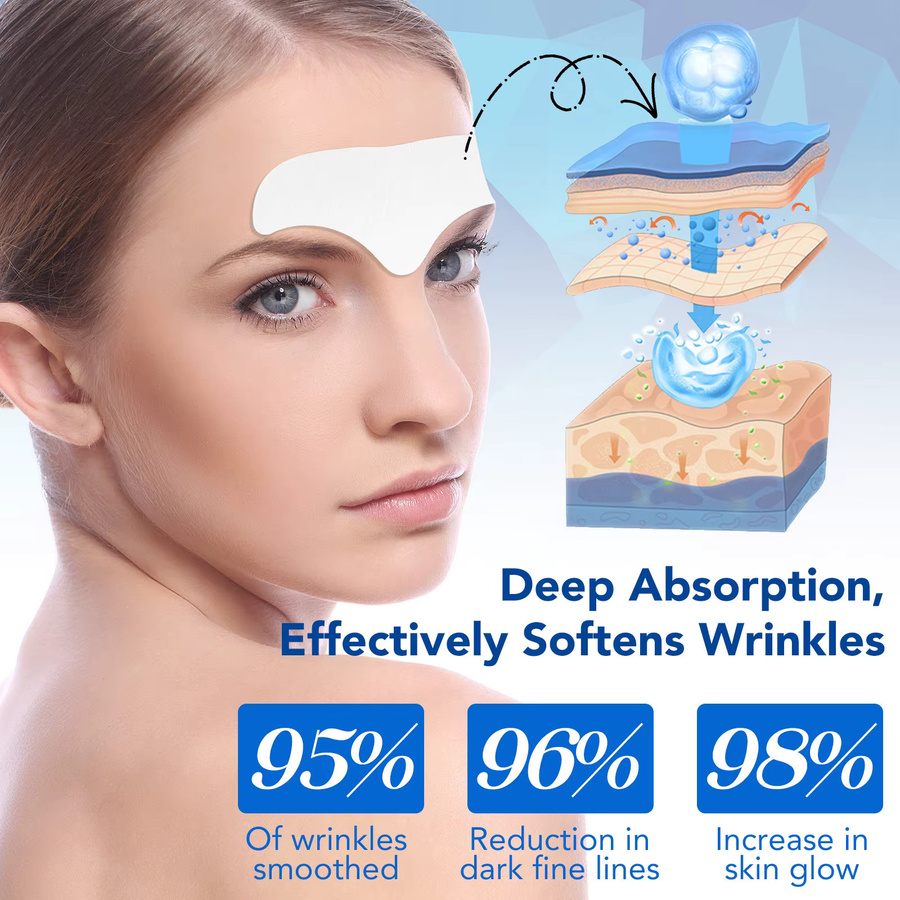 Quedonc Anti Aging Falten Entfernung Aufkleber, 16 Stück, Unisex - Bild 5