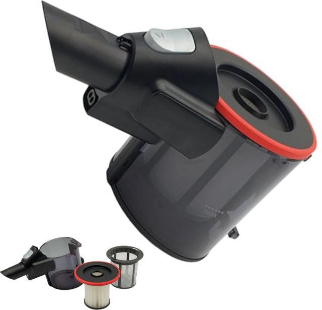 Bosch Staubbehälter mit Filtern für Unlimited Serie 6 Akku-Staubsauger, Ersatzzubehör Teil 12029996 - Bild 1