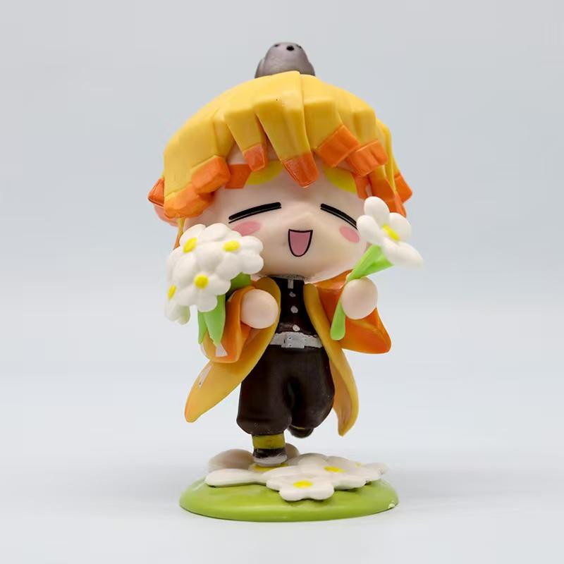 Yiran toy 1 Kimetsu no Yaiba Tanjiro Kamado Nezuko Figur Blind Box - Bild 2
