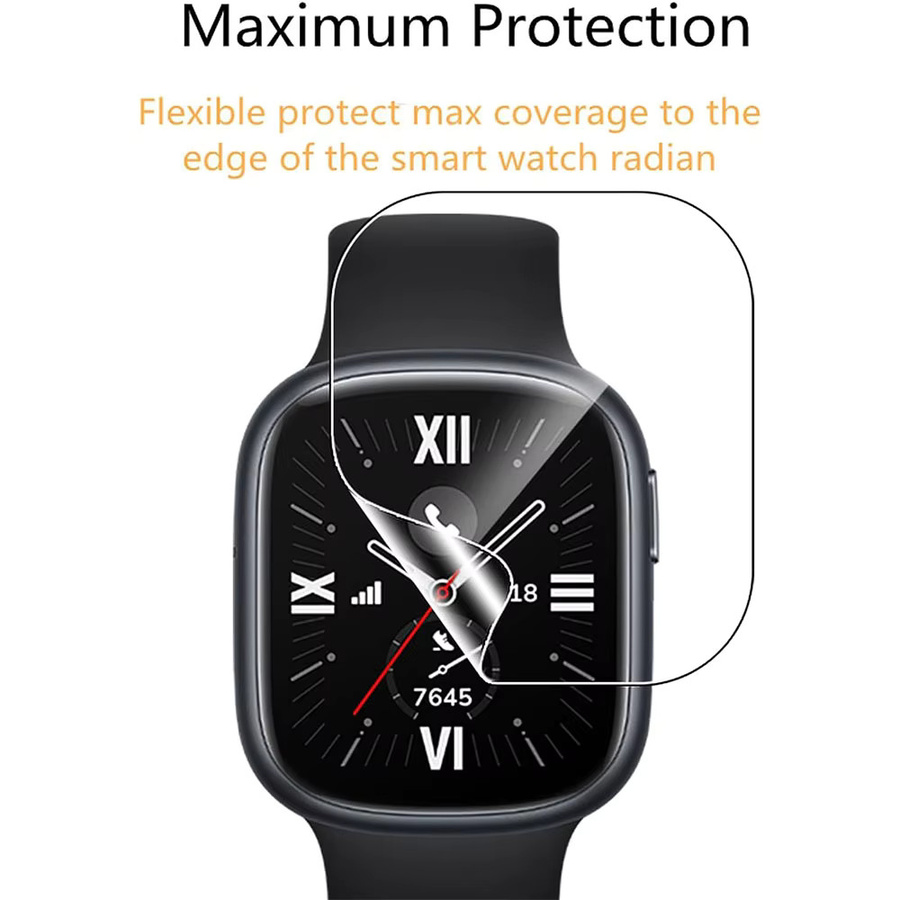 3er-Set HD Displayschutzfolie aus TPU für Huami Amazfit Bip 5 Smartwatch in Transparent - Bild 4