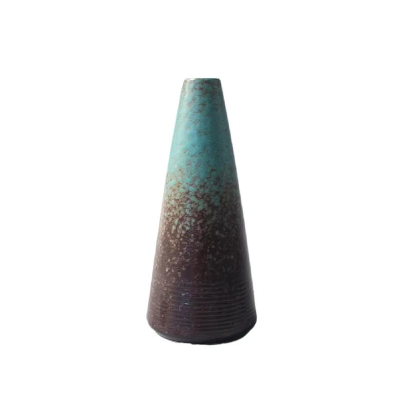 Schlichte Keramik-Blumenvase im japanischen Stil für deine Tischdekoration - Bild 3