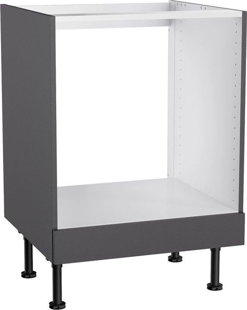 Optifit Küchen-Herdumbau Ingvar in Anthrazit Matt, B/T/H: 60 x 58,4 x 87 cm - Bild 1