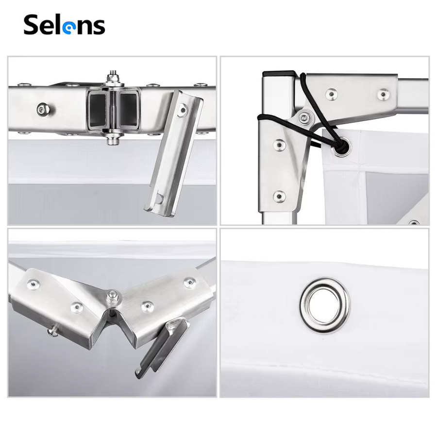 Selens Butterfly-Softlight-Schirm mit Diffusor, 3,6 m faltbarer Rahmen für kommerzielle Fotografie und Filmproduktion, Farbe: Green - Bild 2