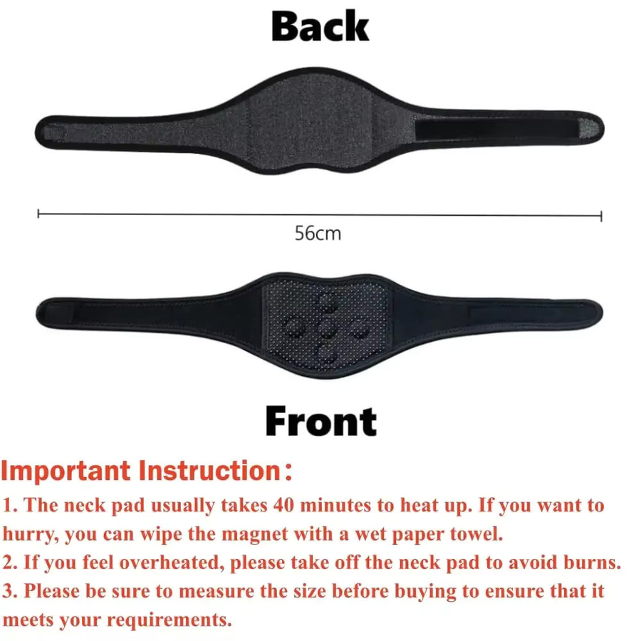 Nackenmassagegerät, selbsterhitzender Nackengürtel, Unisex - Bild 6