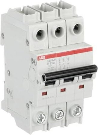 ABB S203MR-K25 Leitungsschutzschalter 25A 400V Grau - Bild 1