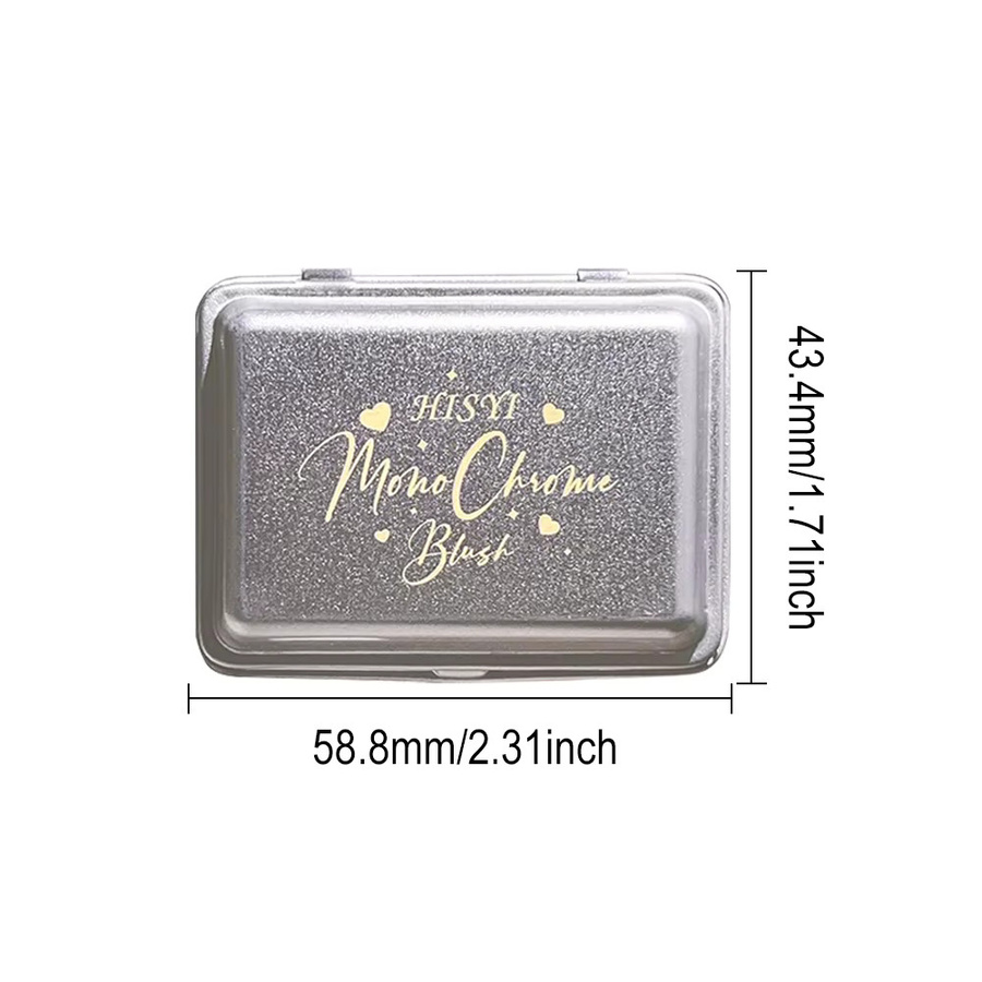 HISYI Star Blush Compact, mattes Rouge - Bild 6