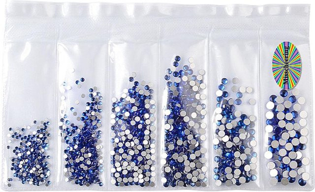 Vinde Home Zahnschmuck Kristall, dunkelblau, Damen - Bild 1