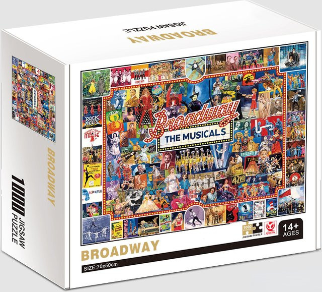 MaxRenard Broadway Puzzle Papier 1000 Teile Erwachsenen - Bild 1