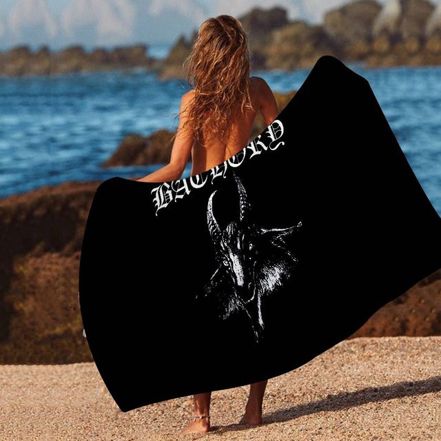 Bathory B-Bathorys Mikrofaser Strandtuch Saugfähig und Schnelltrocknend, Größe: 30 x 30 cm - Bild 1