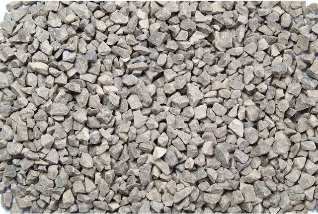 Scherf Kalksteinsplitt Maus-Grau 8 - 12 mm 25 kg - Bild 1
