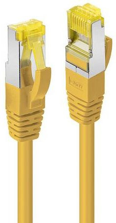 Lindy Cat7 Ethernet LAN Kabel RJ45 S/FTP Gelb, Länge: 2,00 m - Bild 1