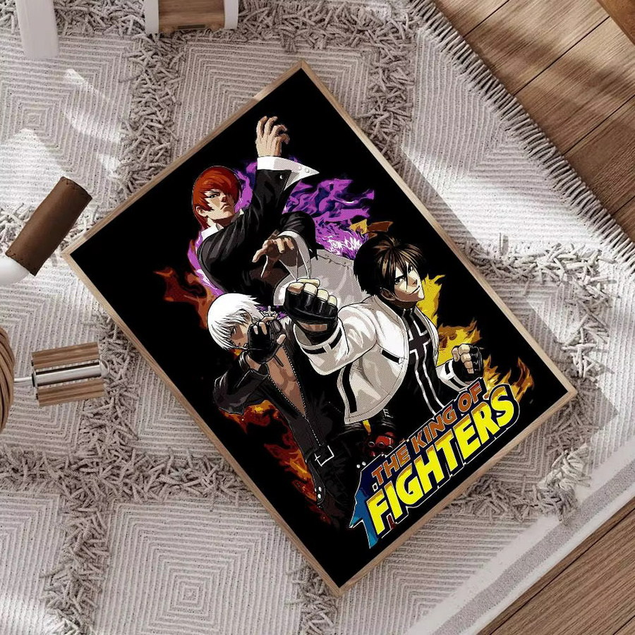 Vintage Poster The King Of Fighters Klassische Kunstwerke auf Papier in White und Multicolour - Bild 4