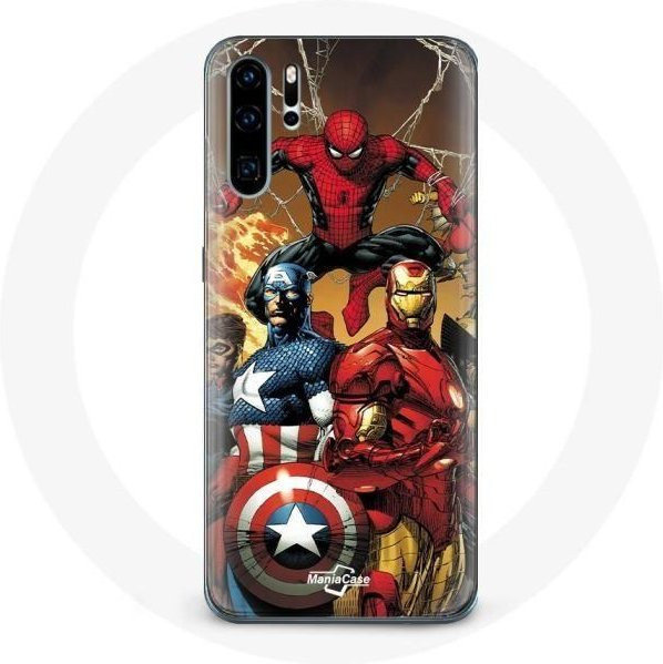 Huawei P30 Schutzhülle Avengers Invasoren Antike Soldaten Multicolor - Bild 1