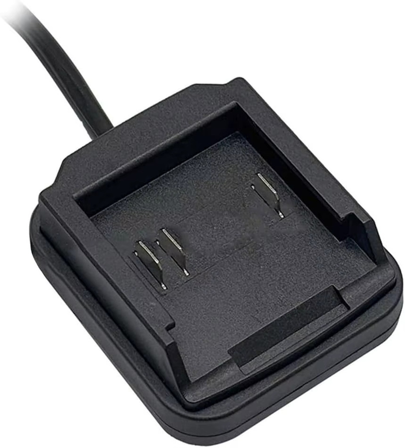 Lomvum Zhipu Akku-Adapter für Makita 18V Li-Ionen-Akkus mit Erweiterungskabel in Schwarz - Bild 6