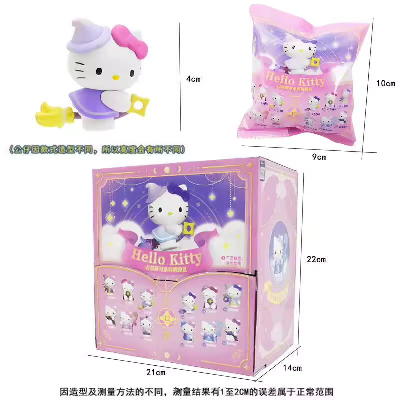 Sanrio Hello Kitty Astrologie-Studien-Serie, Samt-Minifiguren, Blind Box - Bild 2