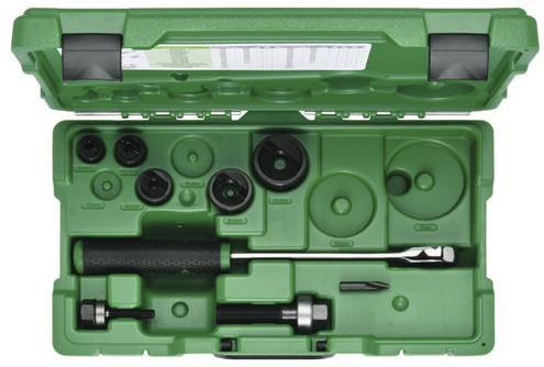 Klauke 50366920SET Blechlocher-Set in Grün - Bild 1