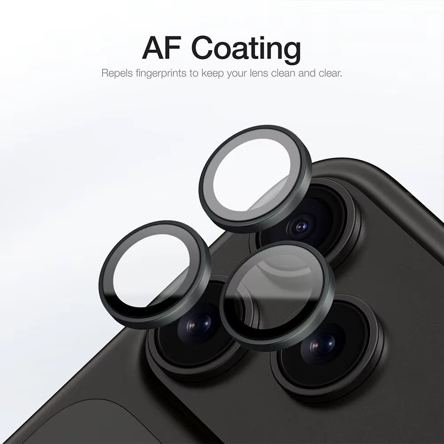 Eagle Eye Displayschutzfolie aus gehärtetem Glas mit Anti-Fog-Beschriftung für Apple iPhone 17 Pro Max und iPhone 17 Pro, Transparent, inklusive Linsenpositionierungswerkzeug - Bild 2