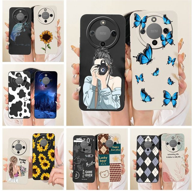 Rlisize Handyhülle im Candy Painted Design für Honor Magic 8 Lite, Honor X9d MTN-NX1 und Honor X70, matte Softcase Abdeckung in Multicolour - Bild 1